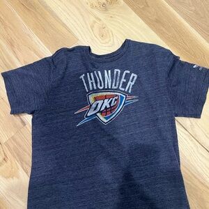 Thunder Kids Navy Blue T-Shirt (Size Medium)